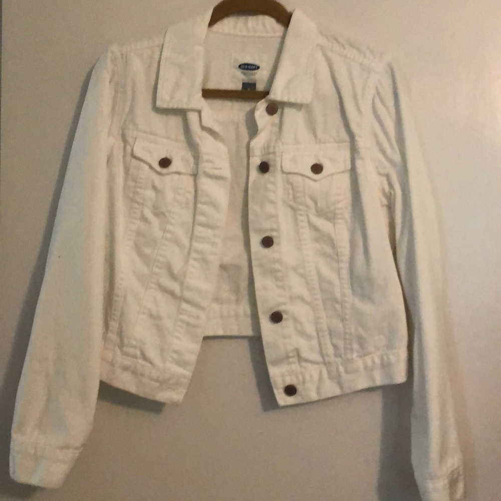 White Denim Jacket
